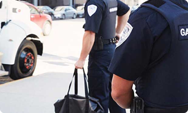 security services scene